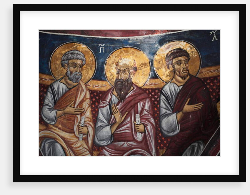 Apostles representation around Christ and the Last Judgement by Anonymous