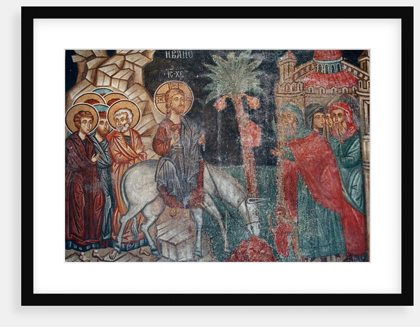 The entry into Jerusalem by Anonymous