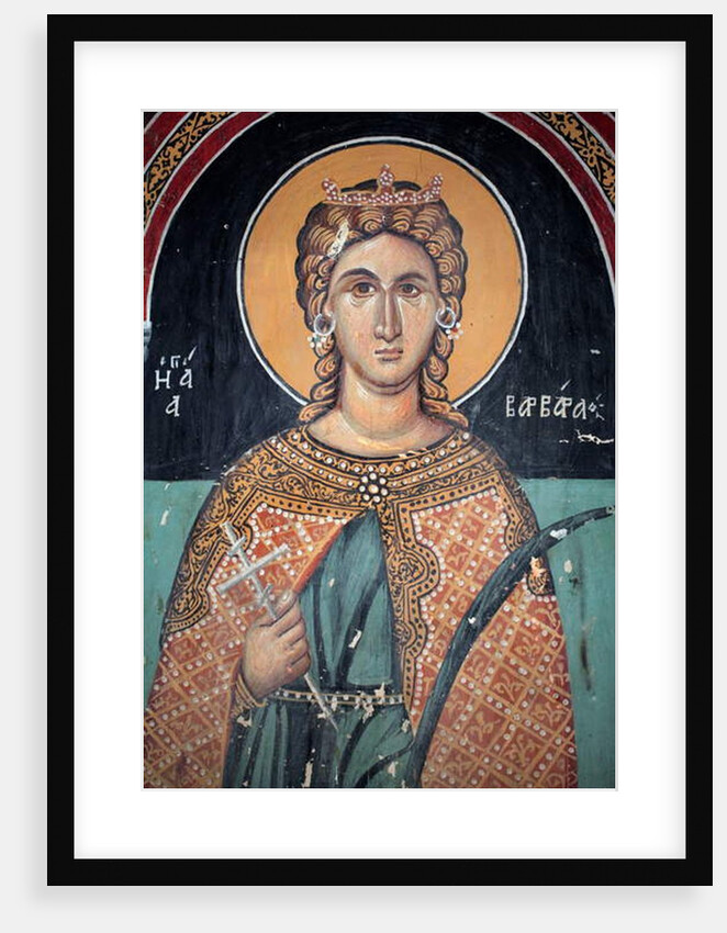 Byzantine fresco by Anonymous