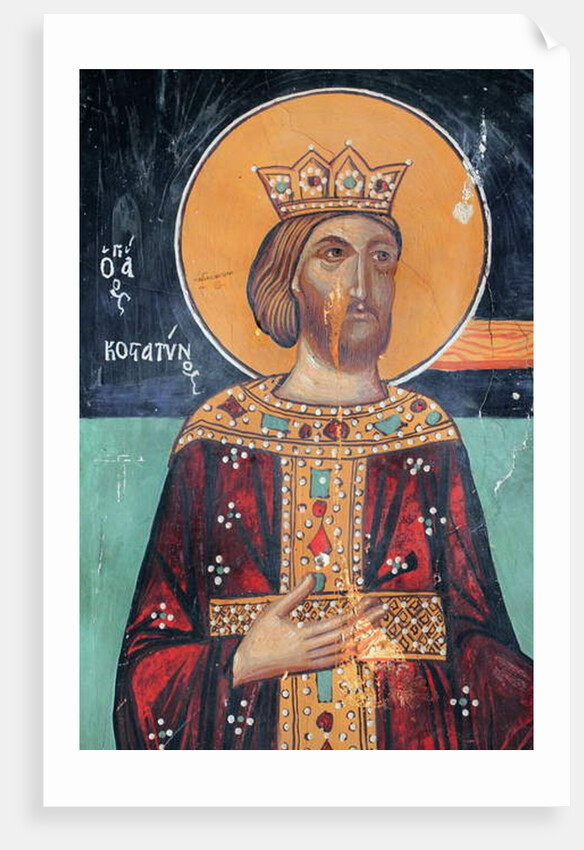 Byzantine fresco by Anonymous