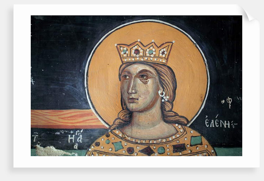 Byzantine fresco from the 15th century by Anonymous