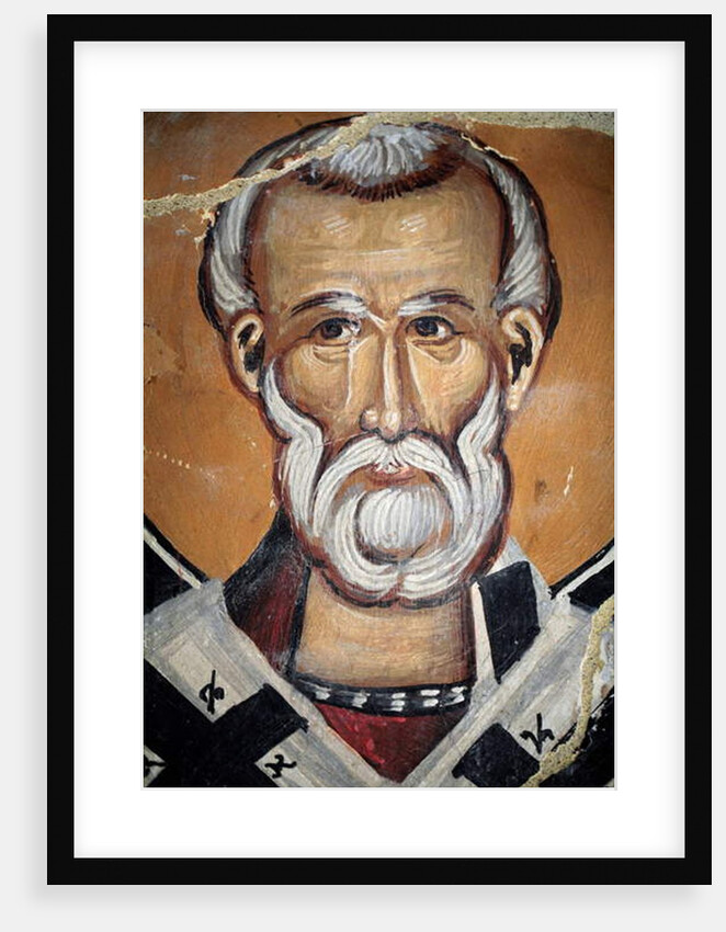 Byzantine fresco from the 15th century by Anonymous