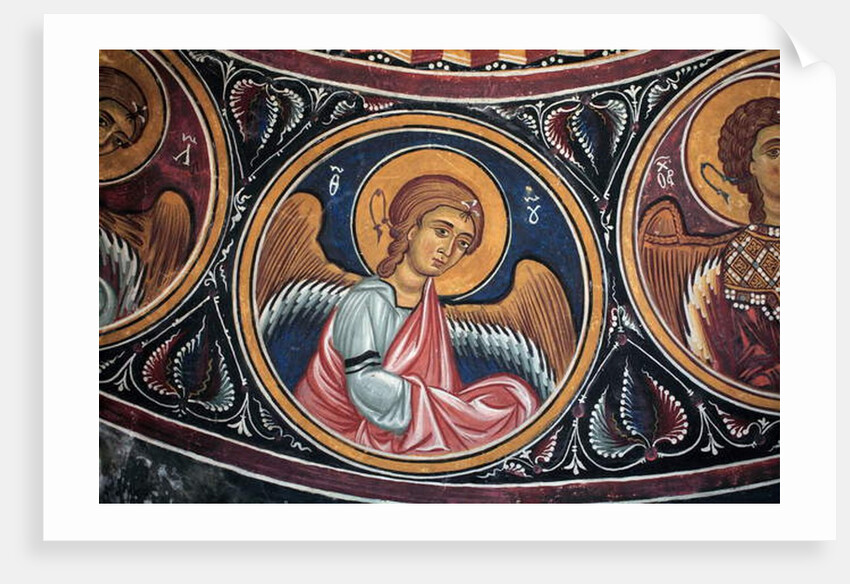 Angel Medallion around Christ and the Last Judgement by Anonymous