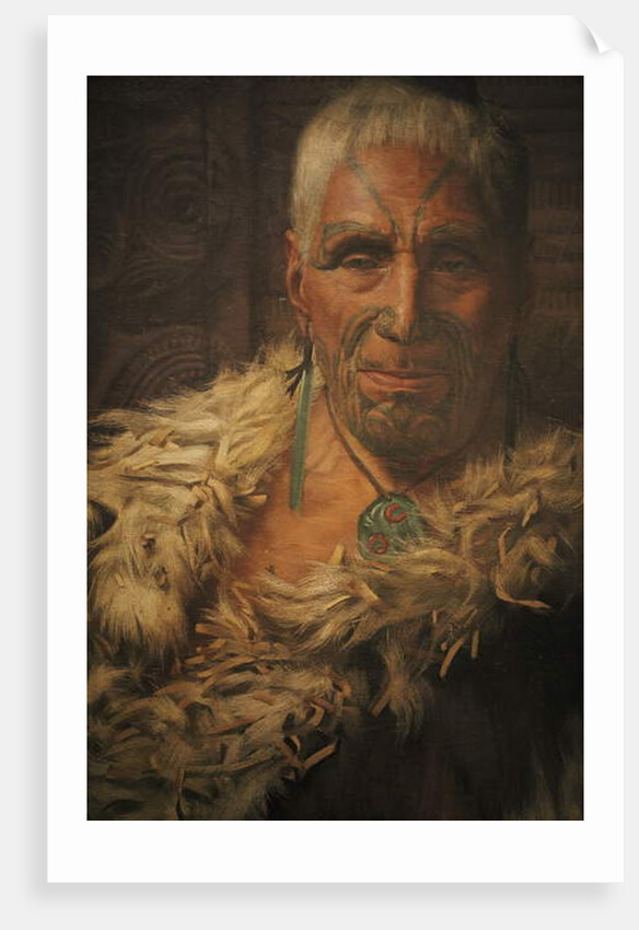 Perema Te Pahau, the Bone Scraper, 1904 by Anonymous