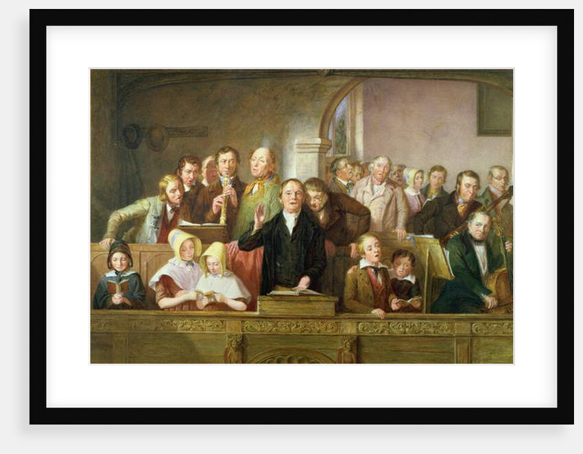 A Village Choir by Thomas Webster