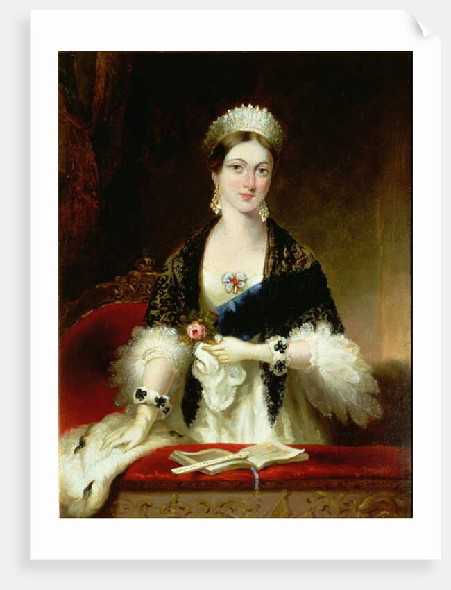 Queen Victoria at the Opera by Edmund Thomas Parris
