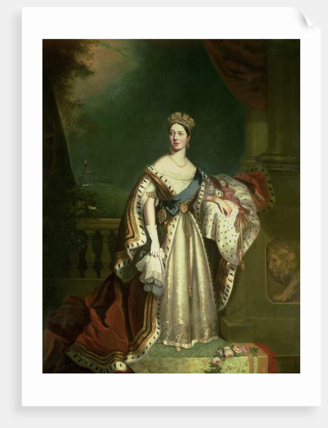 Queen Victoria 1867 by Jacob Thompson