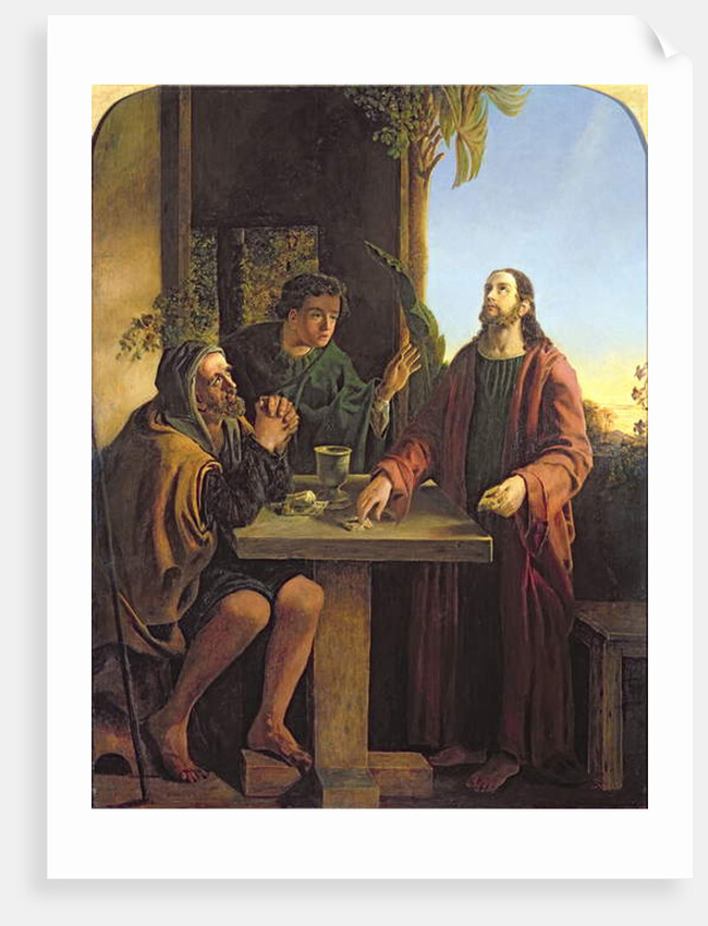 Christ at Emmaus by James Smetham