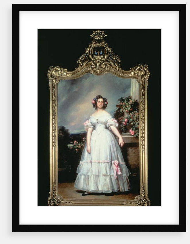 Portrait of HRH Princess Marie Clementine of Orleans, 1832 by Franz Xaver Winterhalter