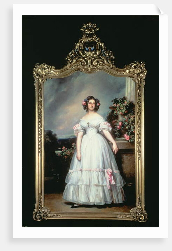 Portrait of HRH Princess Marie Clementine of Orleans, 1832 by Franz Xaver Winterhalter
