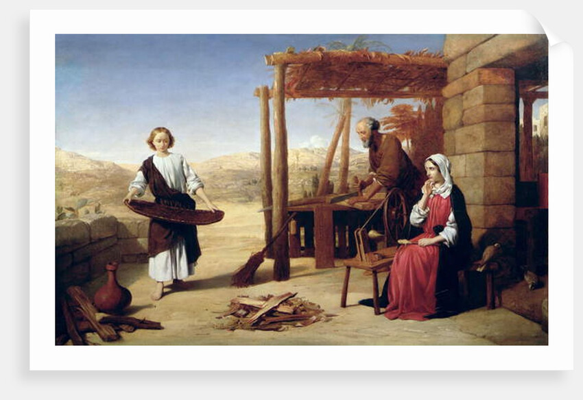 Our Saviour subject to his parents at Nazareth by John Rogers Herbert