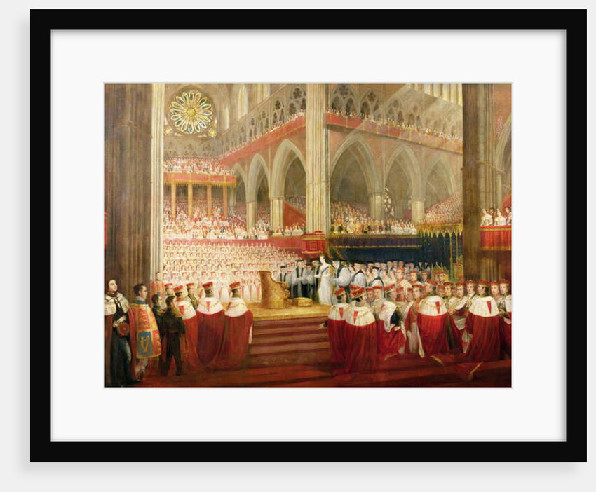 The Coronation of Queen Victoria, June 28th 1838 by Edmund Thomas Parris
