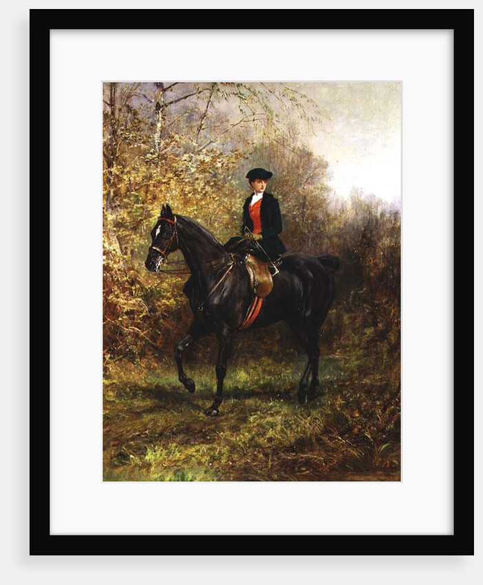 The Morning Ride, 1891 by Heywood Hardy