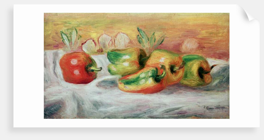 Pimientos, 1912 by Pierre Auguste Renoir