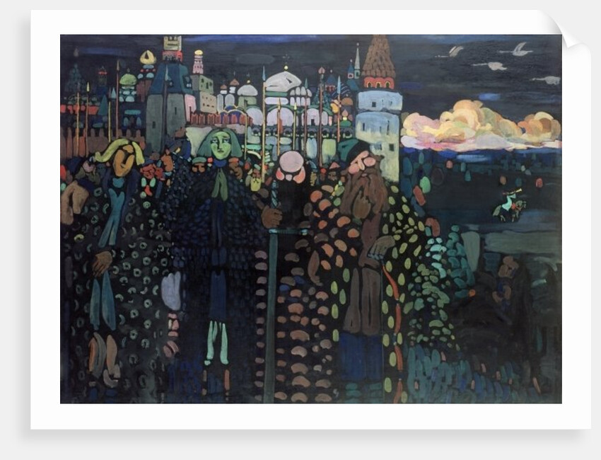 Morning, 1909 by Wassily Kandinsky