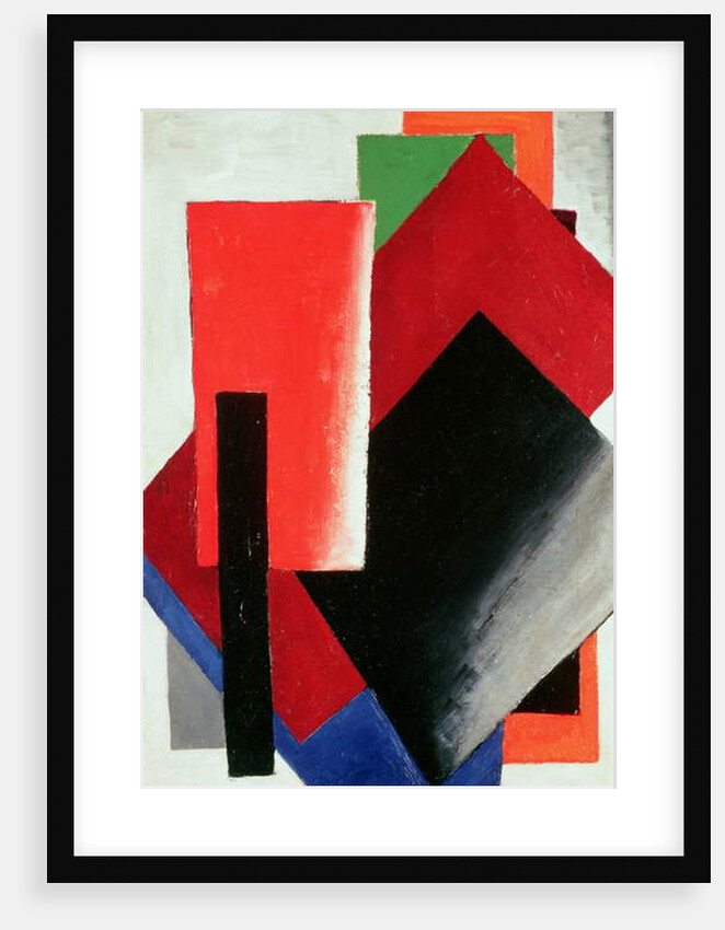 Architectonic Composition, 1918 by Lyubov Sergeevna Popova