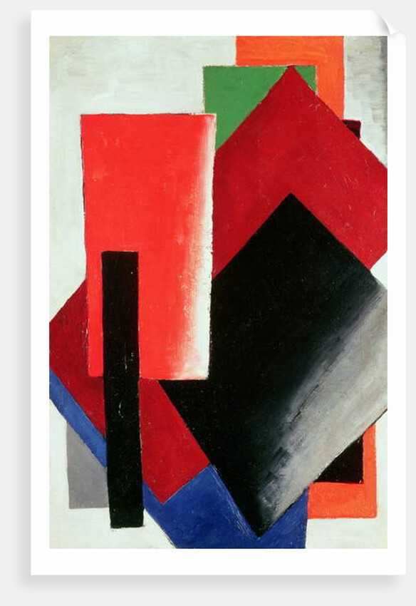 Architectonic Composition, 1918 by Lyubov Sergeevna Popova