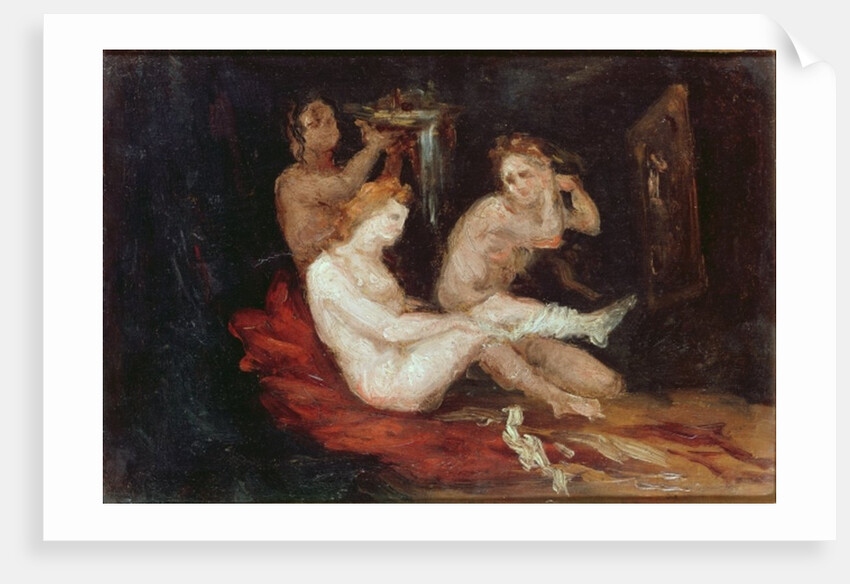 La toilette, 1864-68 by Paul Cezanne