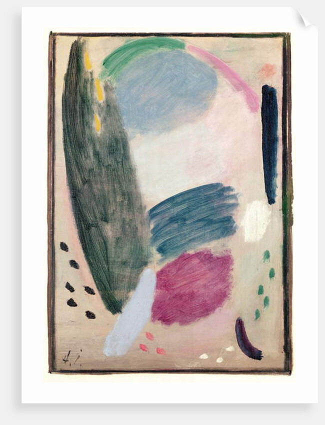 Dreaming, Sunday Morning, Ascona by Alexej von Jawlensky