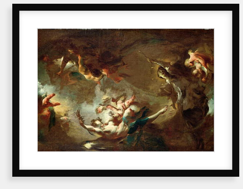 St. John Nepomuk being Taken up to Heaven by Franz Anton Maulbertsch