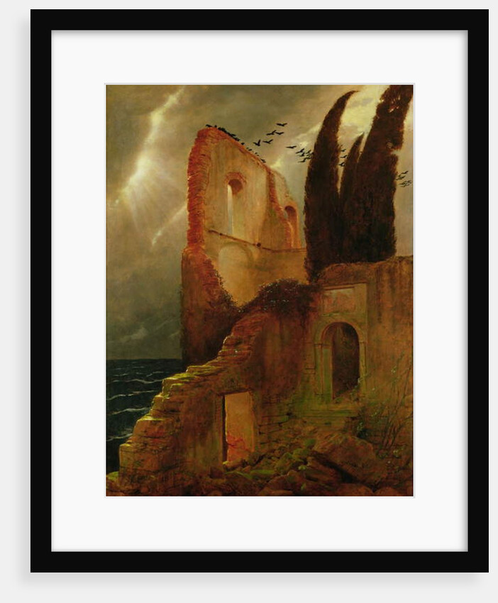 Ruin by the Sea, 1881 by Arnold Bocklin