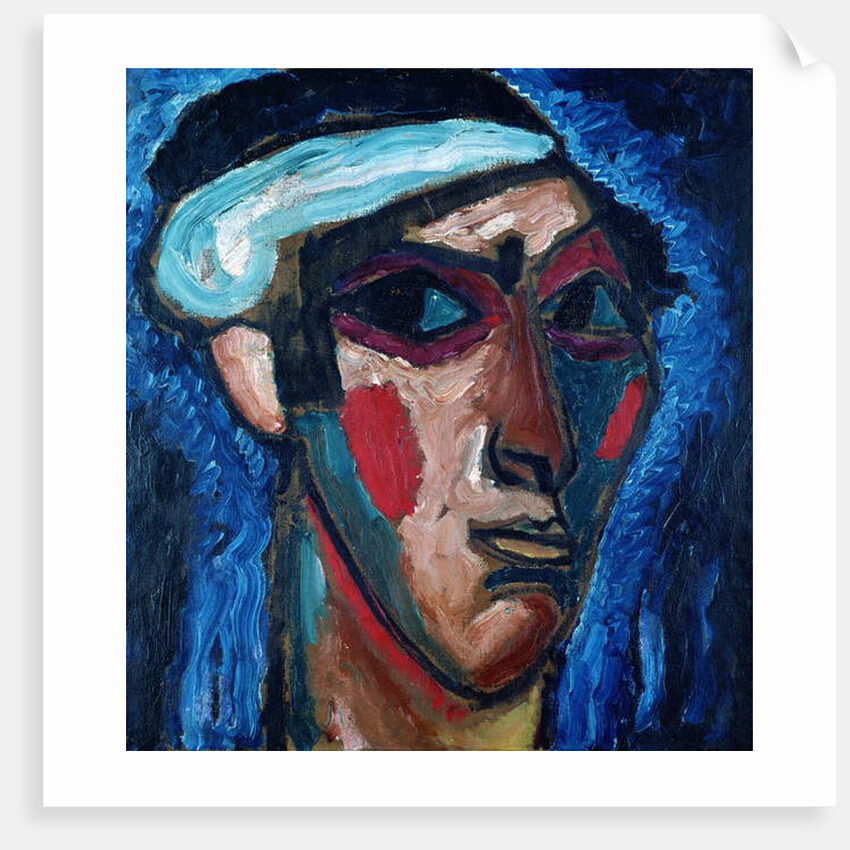 Head of a Man, c.1911 by Alexej von Jawlensky