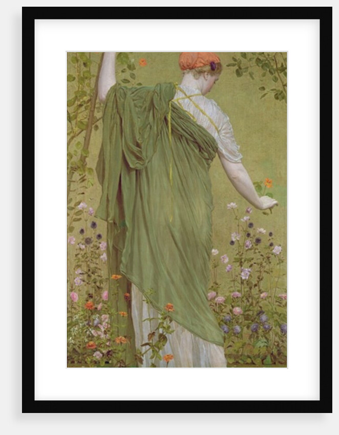 A Garden, 1869 by Albert Joseph Moore