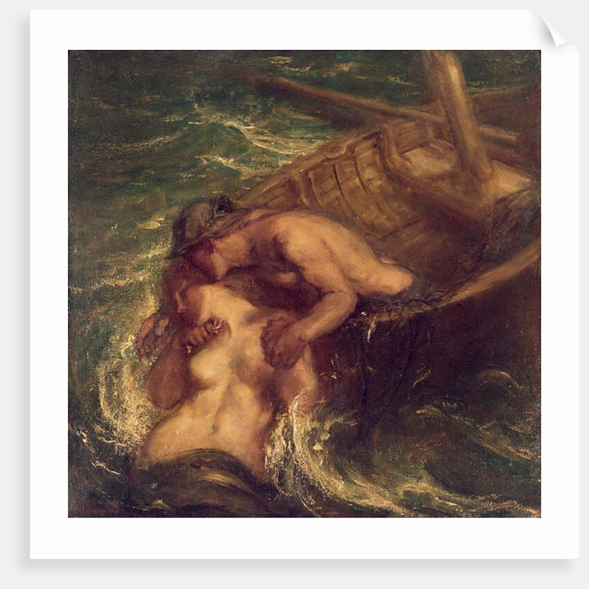 The Fisherman and the Mermaid, 1901-03 by Charles Haslewood Shannon