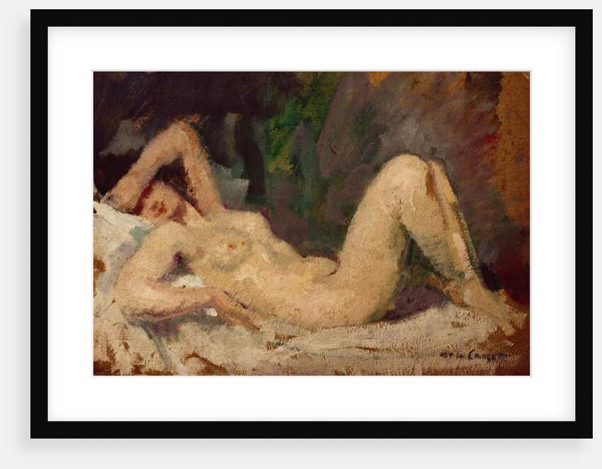 Reclining Nude by Mary Stevenson Cassatt