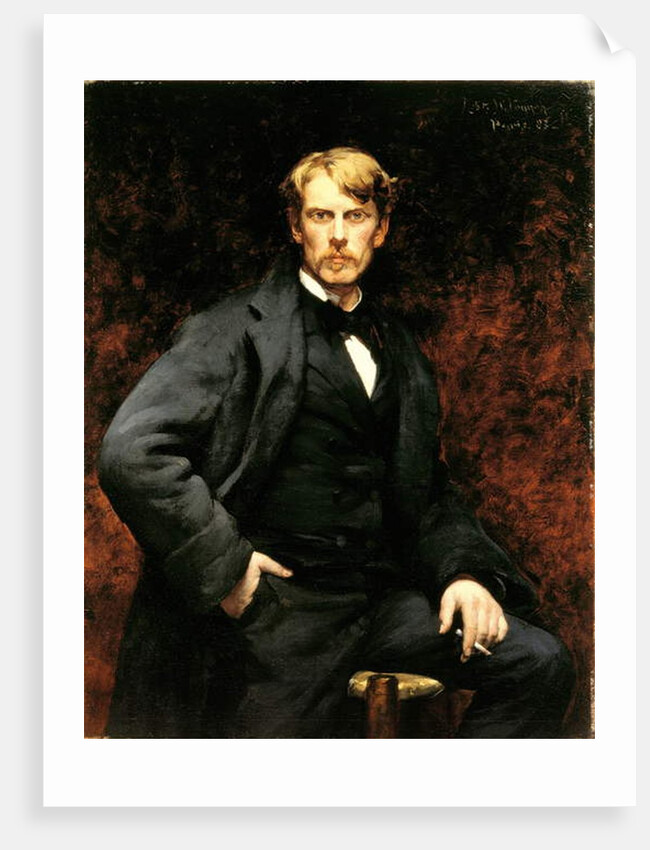 Portrait of John Severinus Conway 1883 by Robert William Vonnoh