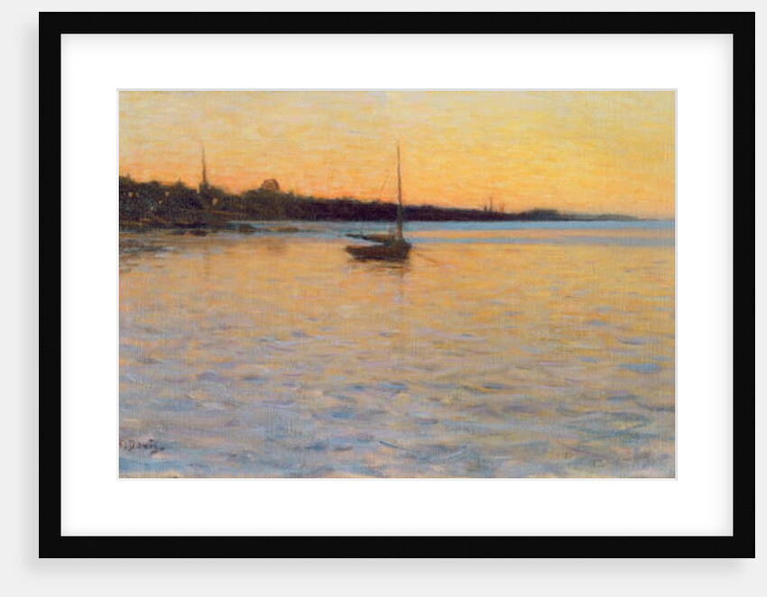 Twilight over the Water, 1892 by Charles Harold Davis