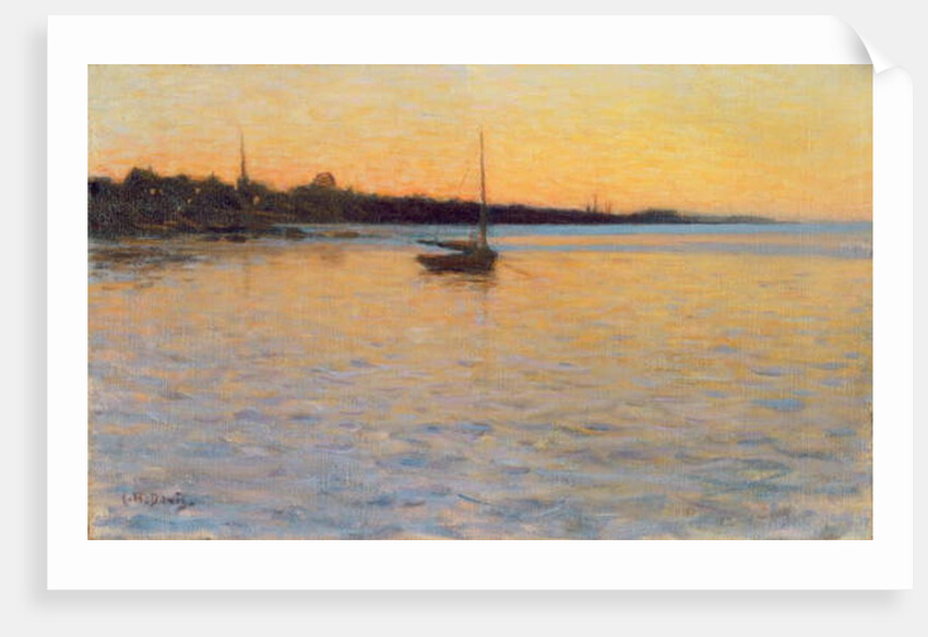 Twilight over the Water, 1892 by Charles Harold Davis
