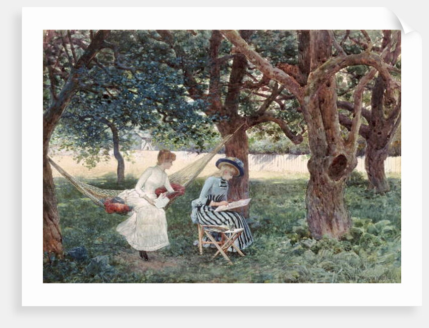 Summer Afternoon, Morris, Connecticut, 1885 by William Henry Lippincott