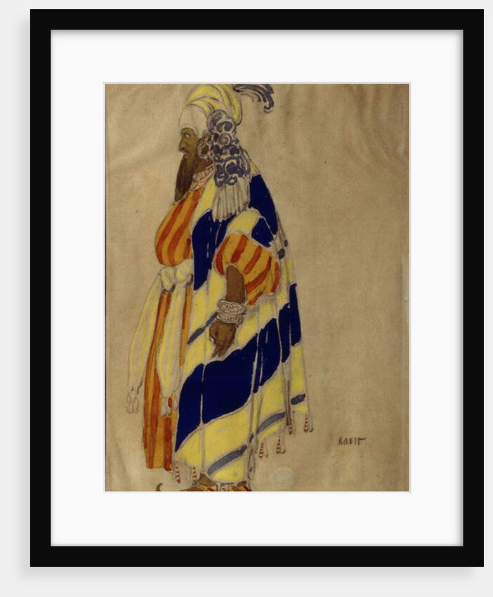 Costume design for the ballet 'Islamey' by Mily Balakirev by Leon Bakst