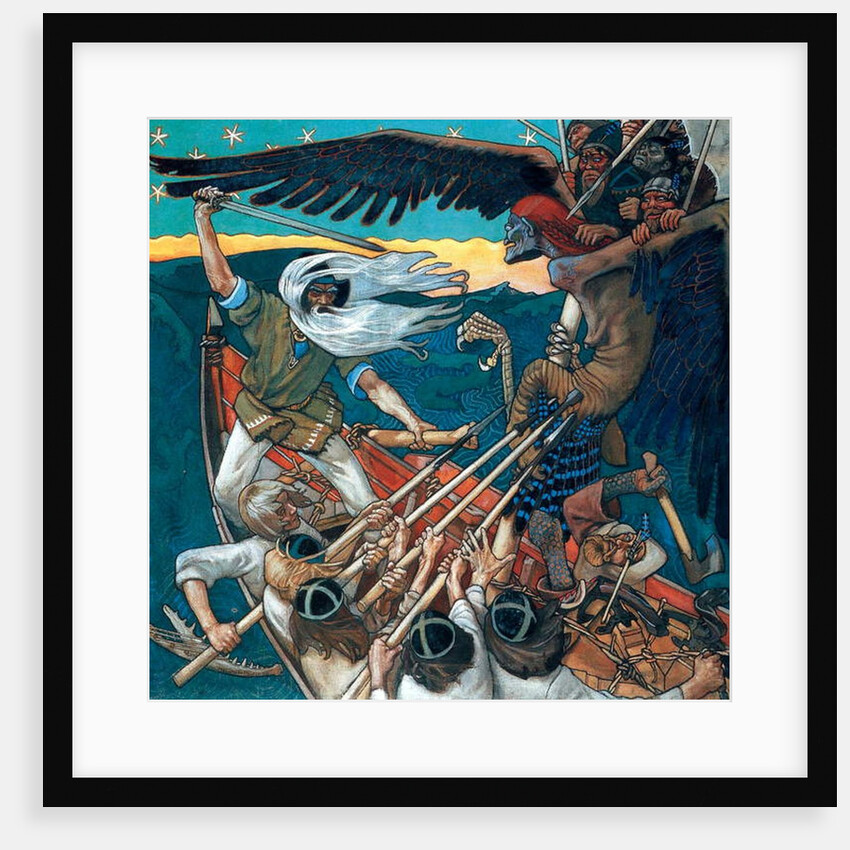 The Defence of the Sampo, 1896 by Akseli Valdemar Gallen-Kallela