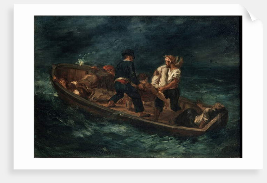 After a Shipwreck, 1847 by Ferdinand Victor Eugene Delacroix