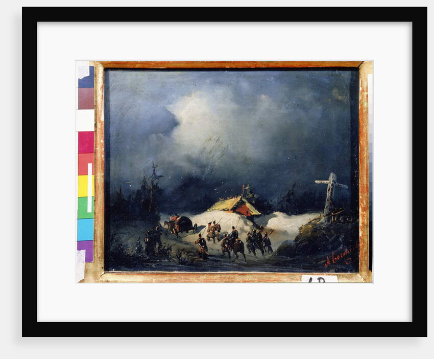 Decembrist Exiles in Finland, 1825 by Aleksei Petrovich Bogolyubov