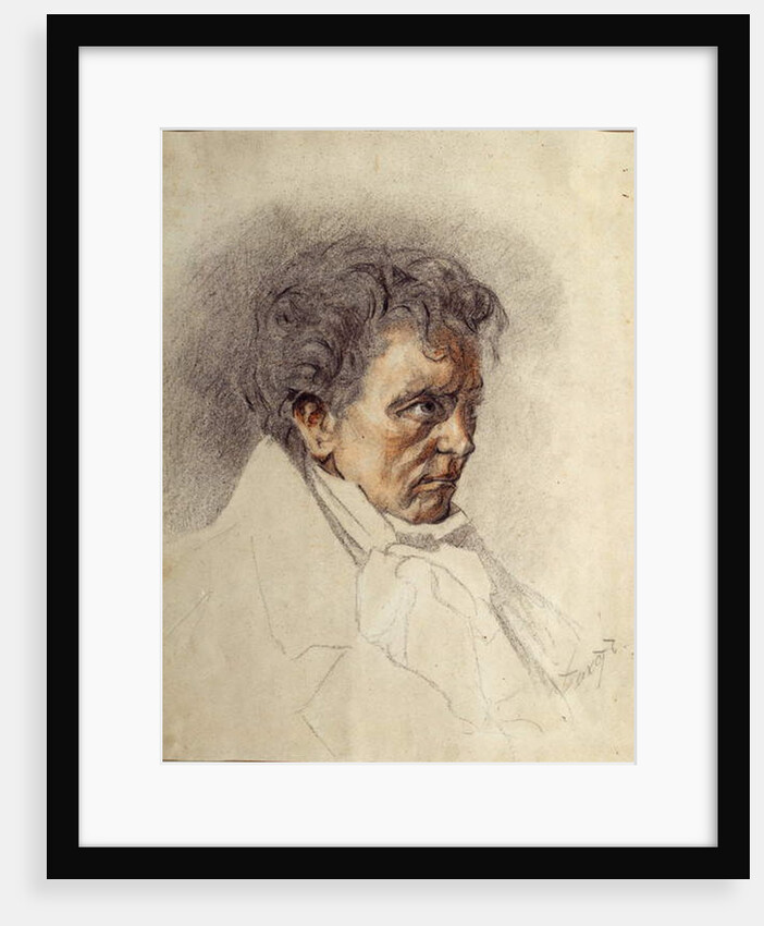 Portrait of Ludwig van Beethoven by Leon Bakst