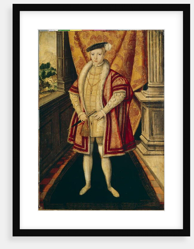 Portrait of King Edward VI, c.1547 by Hans Eworth or Ewoutsz