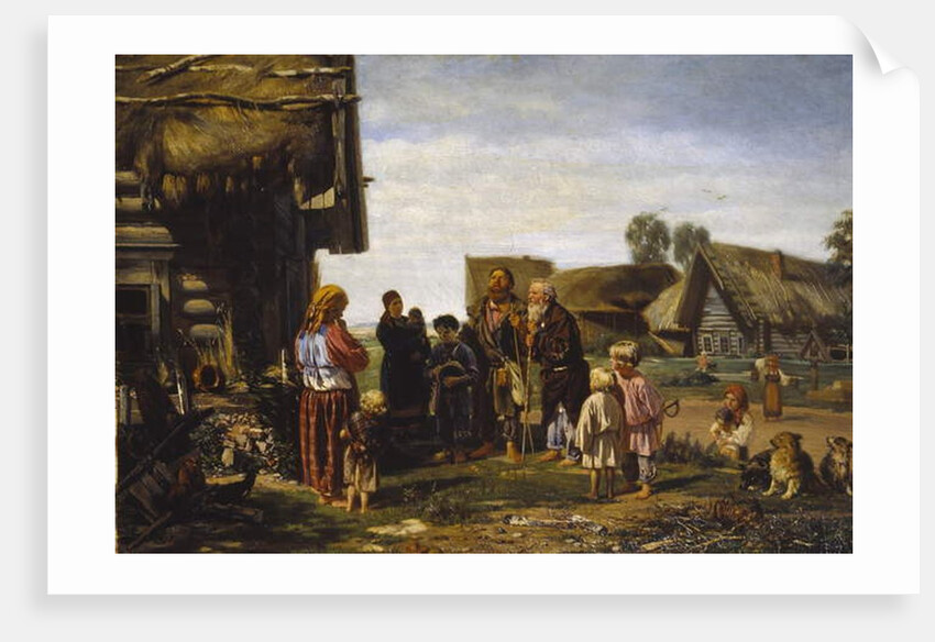The Pilgrims, 1870 by Illarion Mikhailovich Pryanishnikov