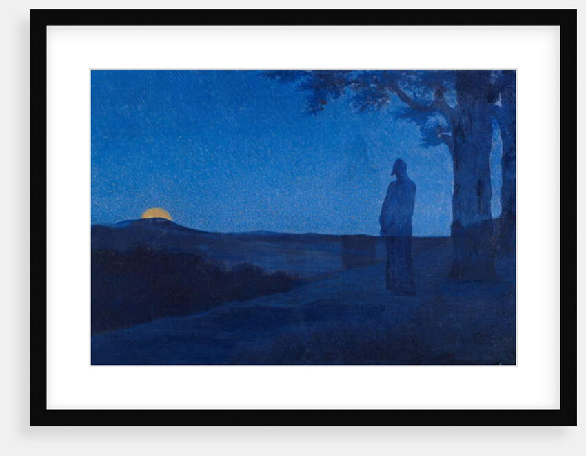 The Solitude of Christ, 1897 by Alphonse Osbert