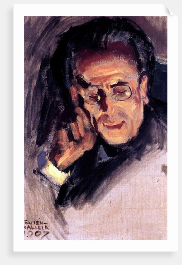 Portrait of Gustav Mahler, 1907 by Akseli Valdemar Gallen-Kallela