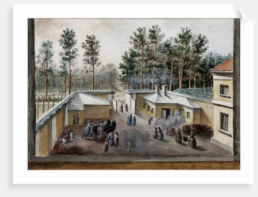 The Hospital of St Mary Magdalene in Pavlovsk, c.1783 by Domenico Felice Lamoni