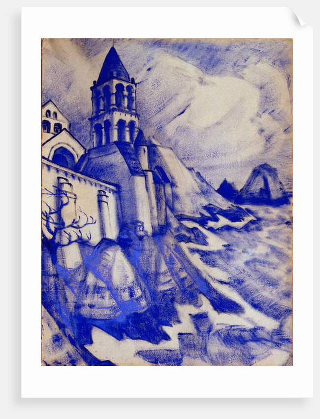 Preparatory decor for the play 'The Princess Maleine' by Maurice Maeterlinck, 1913 by Nicholas Roerich