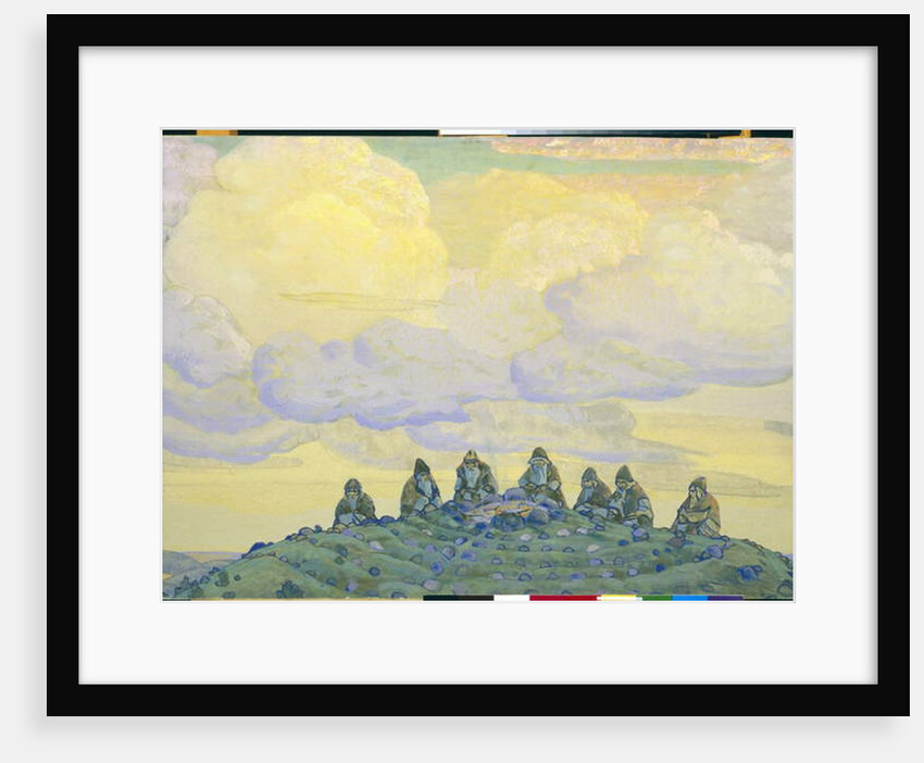 The Great Sacrifice: decor for the ballet 'The Rite of Spring' by Igor Stravinsky, 1910 by Nicholas Roerich