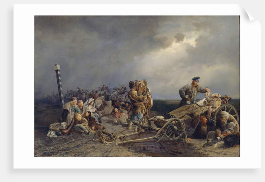 A Holt of The Prisoners, 1861 by Valeri Ivanovich Jacobi