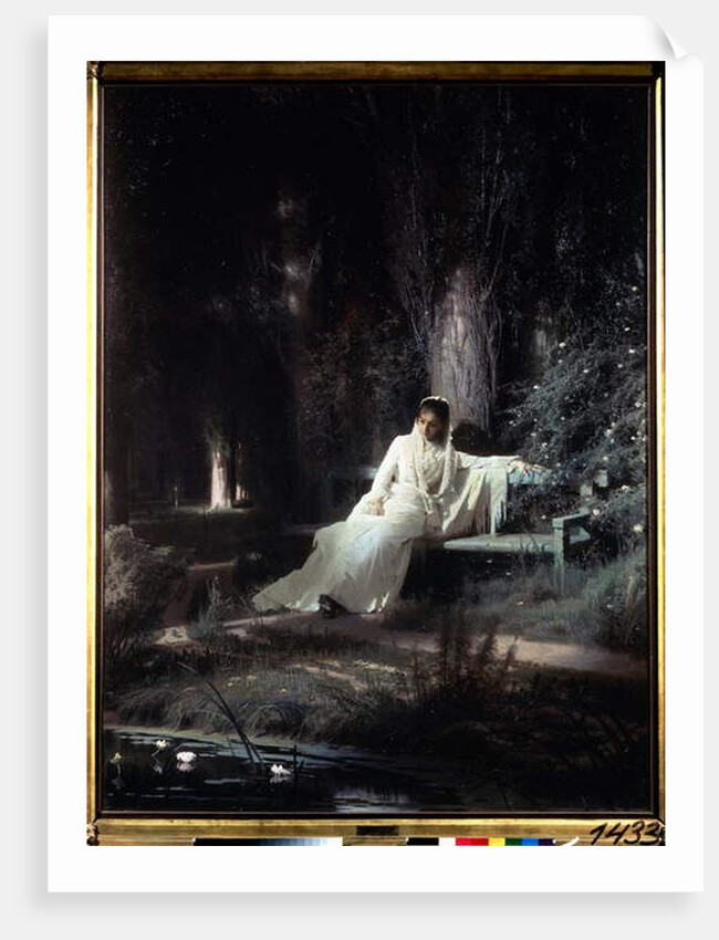 Moonlit Night, 1880 by Ivan Nikolaevich Kramskoy