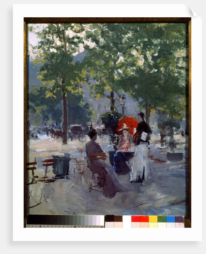 Cafe at Paris, c.1890 by Konstantin Alekseevich Korovin