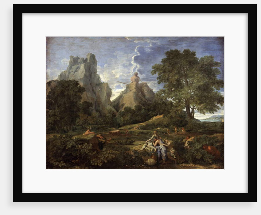 Landscape with Polyphemus, 1649 by Nicolas Poussin