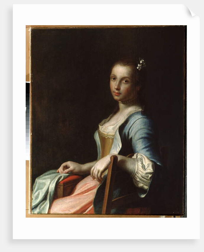 The Embroideress, 18th century by Pietro Antonio Rotari